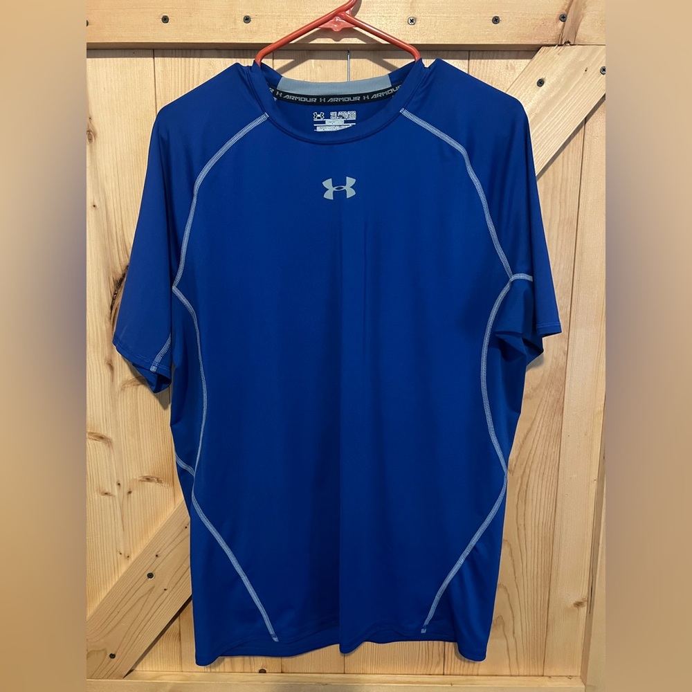 Under Armour Blue Short Sleeve Tee